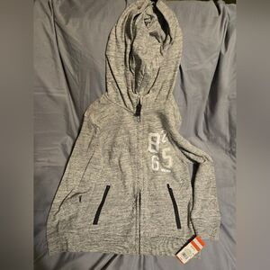 Boys Zip-up Hoodie, Cat & Jack, Gray Size M 8/10